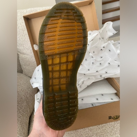 NWT DR. MARTENS 1460 BLACK NAPPA WOMENS 11/ MENS 10 - Picture 8 of 9